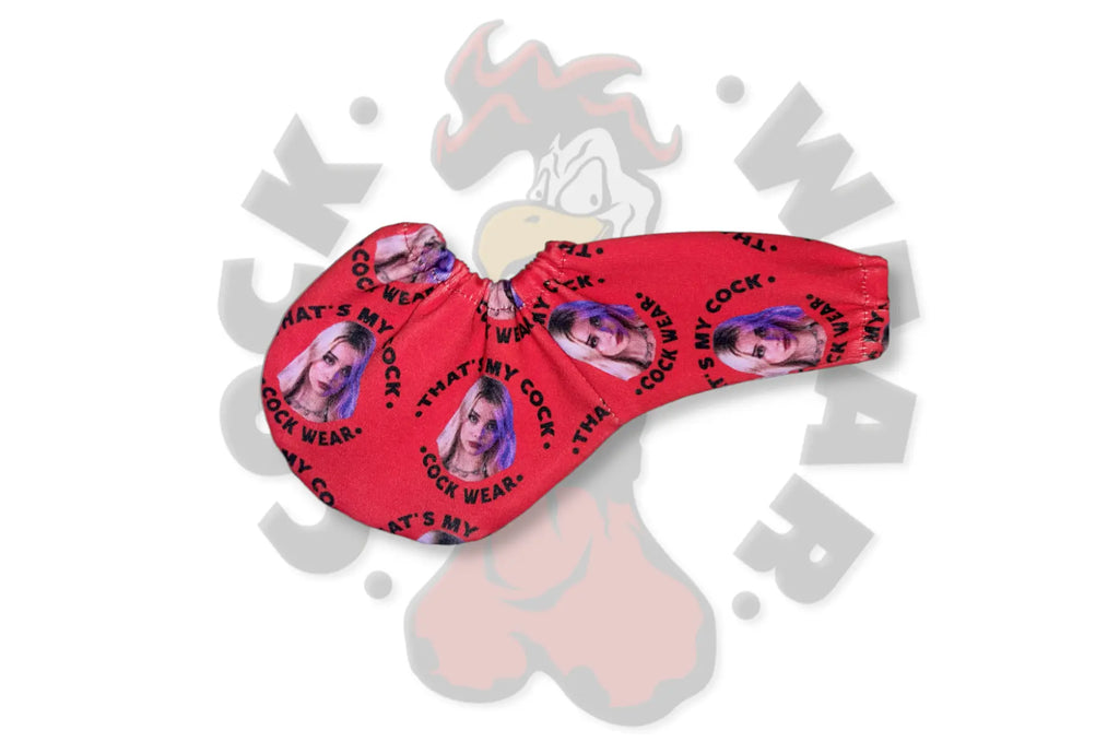 Gift For Your Man - Red CockWear™ Custom Willy Warmer