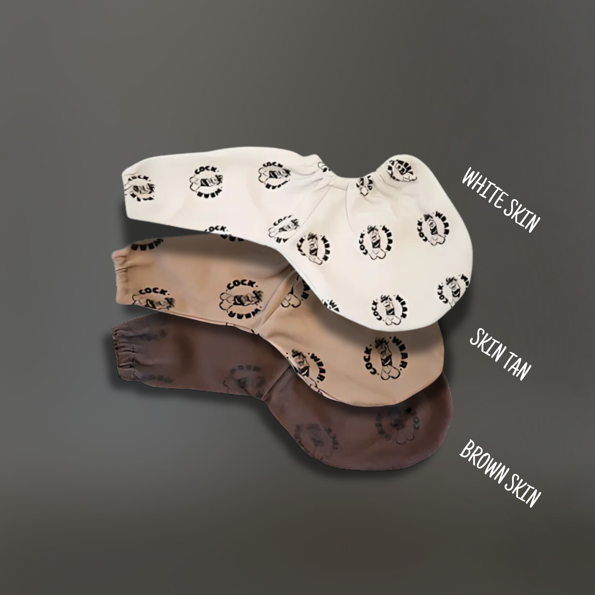 White Shorts Premium + CockWear™ - Free Shipping