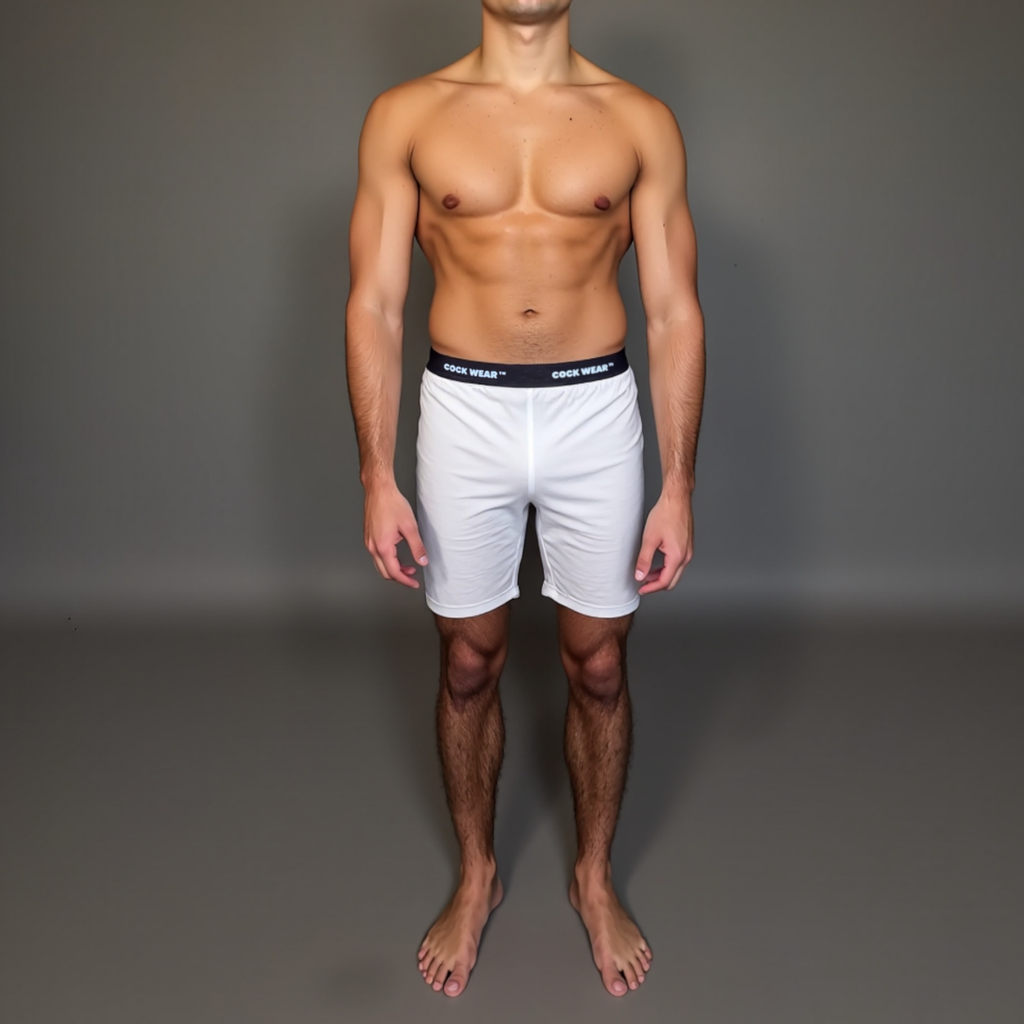 CockWear™ White Shorts Premium