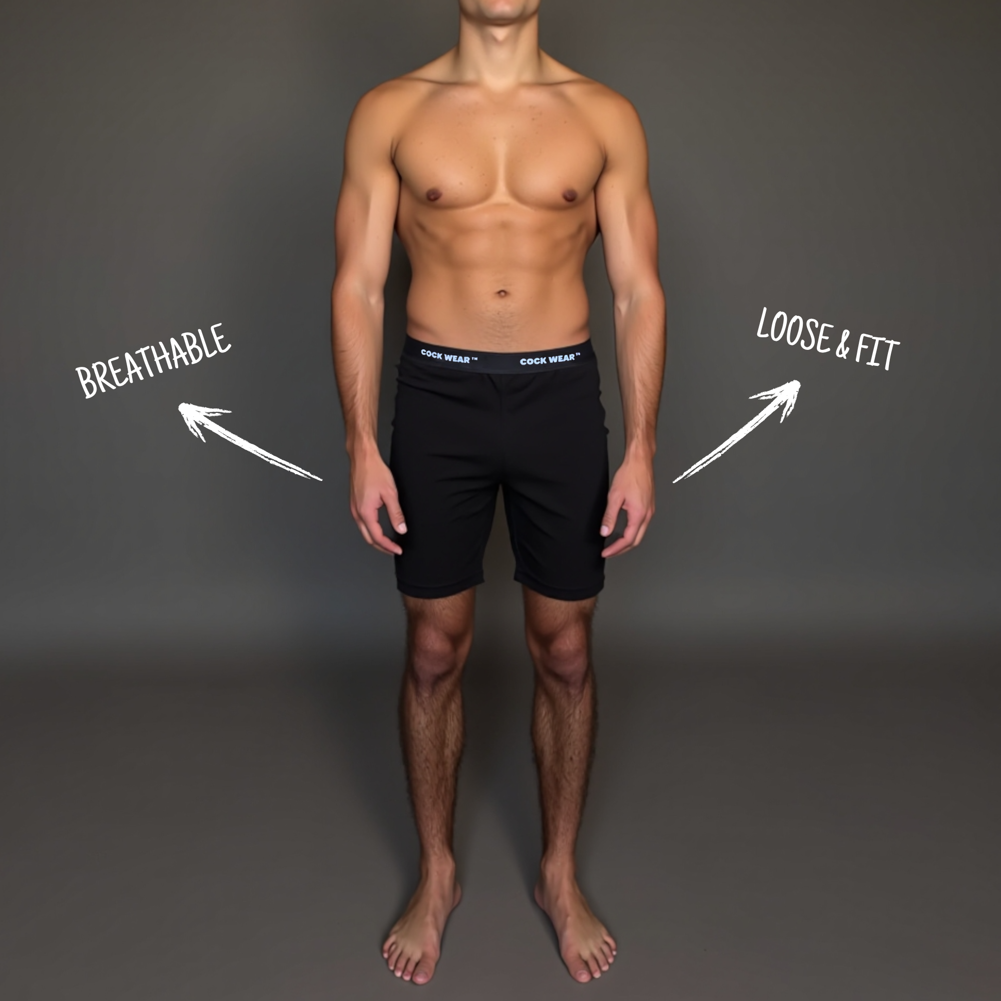 CockWear™ Black Shorts Premium