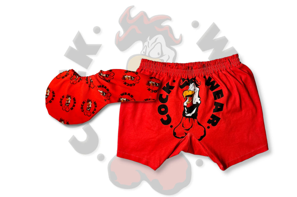 RED COCK WEAR™ + COCK WEAR™ SHORTS PACK
