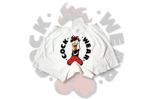 WHITE COCK WEAR™ + COCK WEAR™ SHORTS PACK