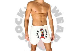 WHITE COCK WEAR™ + COCK WEAR™ SHORTS PACK