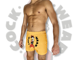 YELLOW COCK WEAR™ + COCK WEAR™ SHORTS PACK