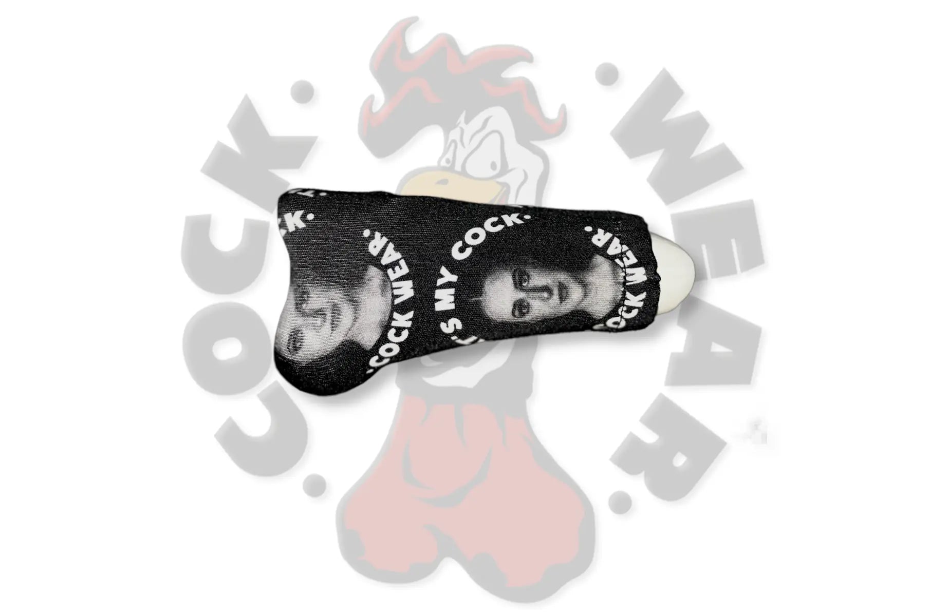 Gift For Your Man - B/W Black Cock Wear™ Custom Willy Warmer